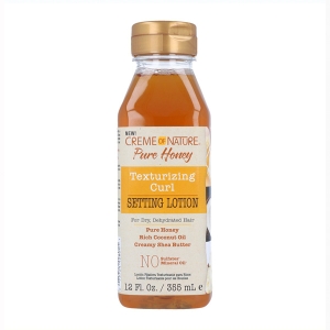 Creme Of Nature Pure Honey Text Curl Setting Loción 355ml