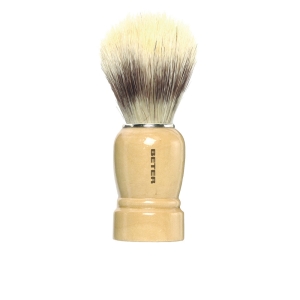 Beter Shaving Brush Wooden Handle Synthetic Hair 1pz