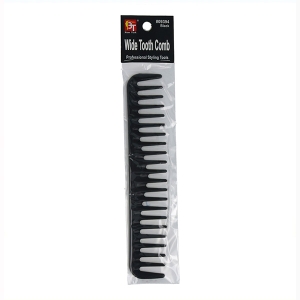 Beauty Town Peine Profesional Wide Tooth Comb Negro (09394)