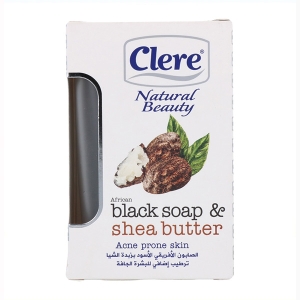 Clere Natural Beauty Jabón African Black & Shea Butter 150g (nbc505)
