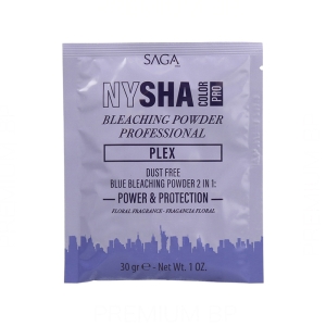 Saga Nysha Bleaching Powder Blue Plex 30g