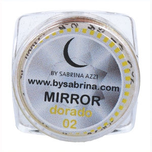Sabrina Art Deco Mirror Powder Dorado (837)