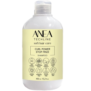 Anea Techline Curl Power Shampoo Curly Hair 450ml