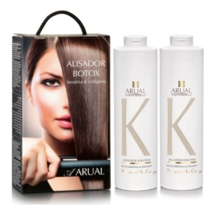 Arual Botox Straightening Treatment with Keratin & Collagen 2x400ml