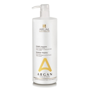 Arual Shampoo Frequency with Argan and Silk Proteins 1000ml