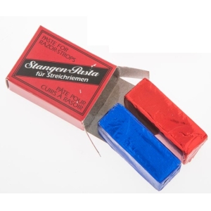 Solingen Box 2 pulps for sharpening (red / blue) ref: T00155
