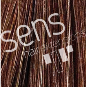 Extensions Keratin Flat 55cm color ref  5 Light Brown.  Package 25uds