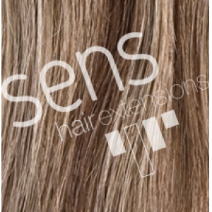 Extensions Hair 100% Natural Stitched with 3 clips nº 4/25 Castaño Blonde Platinum