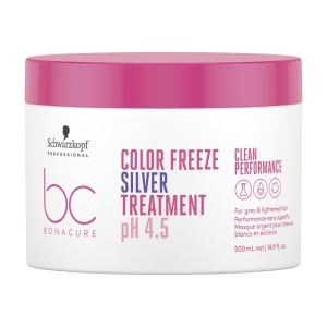 Schwarzkopf Vegan Care BC Color Freeze pH 4.5 Colored Hair Mask SILVER 500ml
