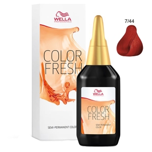 Wella TINT COLOR FRESH Temporary coloration 7/44 Intense medium coppery blond 75ml
