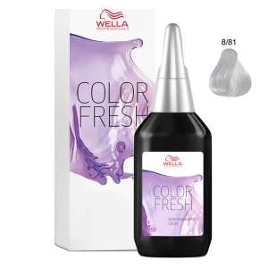 Wella TINT COLOR FRESH Temporary coloration 8/81 Blonde clear Pearl ash 75ml