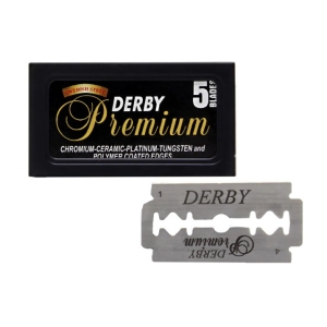 Derby Premium shaving blade replacement  entera (5 unidades)
