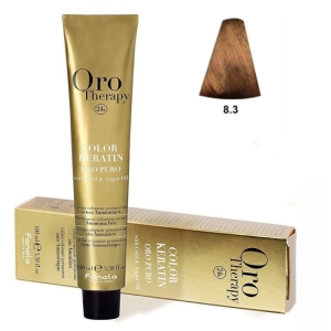 Fanola Tinte Oro Therapy "Without Ammonia" 8.3 light blond gold 100ml