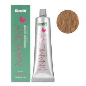 Glossco NAMONY Tint without ammonia nº 7.13 Glace Dore Brown  100ml