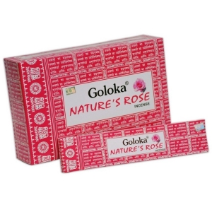 Goloka Nature's Rose Incense 15g