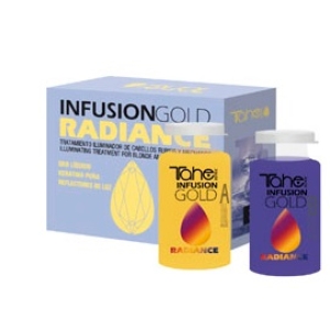 Tahe Infusion Gold Radiance.  Treatment of blond hair and wicks 2x10ml