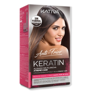 Kativa Keratin Straightening Kit Reconstructing Damaged Hair