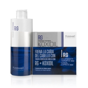 Kosswell Koxidil Active Anti-Wrinkle Treatment Shampoo 5x6ml + Regenerate Shampoo 250ml