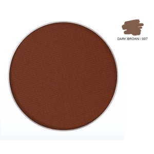 Kryolan Eye Shadow Replacement Palette ref  Dark Brown 3g.  Ref: 55330