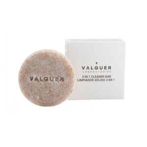 Valquer 3 in 1 Solid cleanser with albaricoque bone 50g