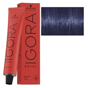 Schwarzkopf Dye Igora Royal 0-22 Blue + Oxygenated
