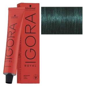 Schwarzkopf Royal Igora Tint 0-33 Green + Oxygenated Mix Kosswell