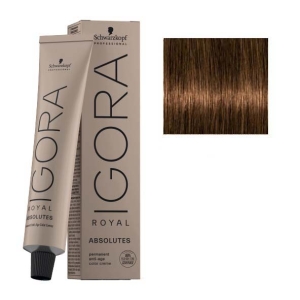 Schwarzkopf Dye Igora Royal ABSOLUTES 6-50 Dark Blonde Golden Natural 60ml