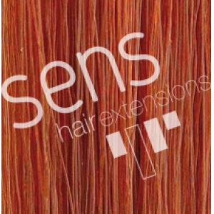 Extensions Hair 100% Natural Stitched with 3 clips nº 130 Reddish Blonde Intense