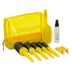 Termix Pack Brushing 3 pasos Amarillo Fluor
