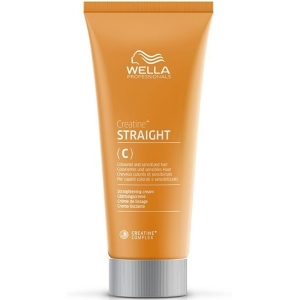 Wella Creatine Straight C Hair Coloring Cream 200ml