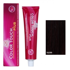 Wella Color Tone Touch PLUS 55/05 Light Brown Intense Natural Mahogany 60ml