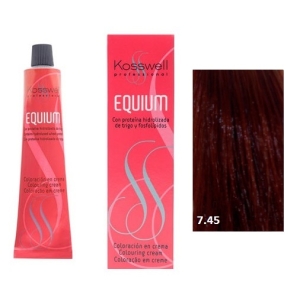 Kosswell Equium Tint 7.45 Copper Tile 60ml + GIFT Oxygenated 75ml