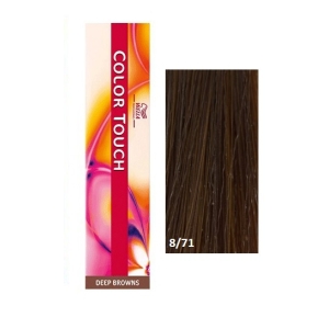 Wella TINT COLOR TOUCH 8/71 Light Blonde Brown Ash 60ml
