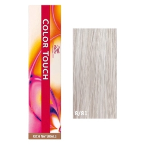 Wella TINT COLOR TOUCH 8/81 Light Blonde Pearl Ash 60ml
