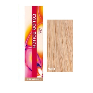 Wella TINT COLOR TOUCH 9/03 Blonde Very Clear Natural Golden 60ml