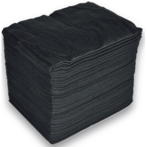 Disposable Cellulose black Towels 40x80cm Paquete 100uds