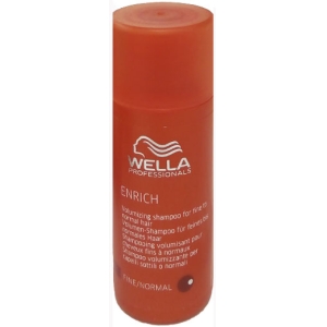 Wella CARE ENRICH Shampoo Volume Normal or Fine Hair 50ml