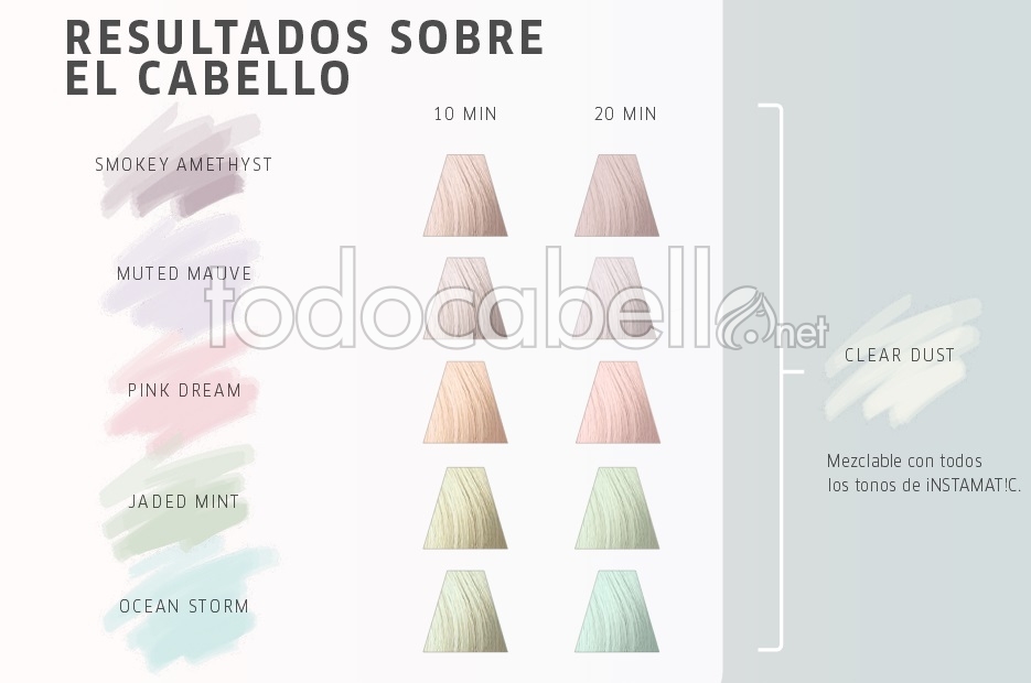 Wella Instamatic Color Chart